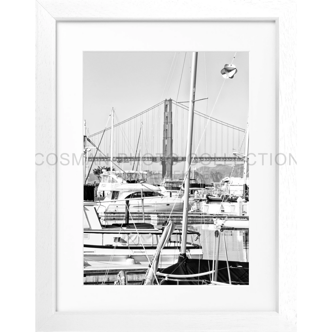 Poster San Francisco SF15 - Weiss 3cm / Motiv: