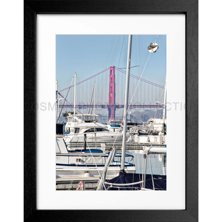 Poster San Francisco SF15 - Schwarz 3cm / Motiv: farbe / S