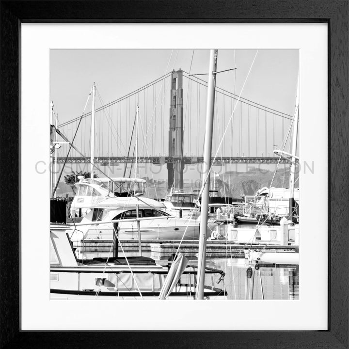 Poster San Francisco SF15Q - Schwarz 3cm / Motiv: