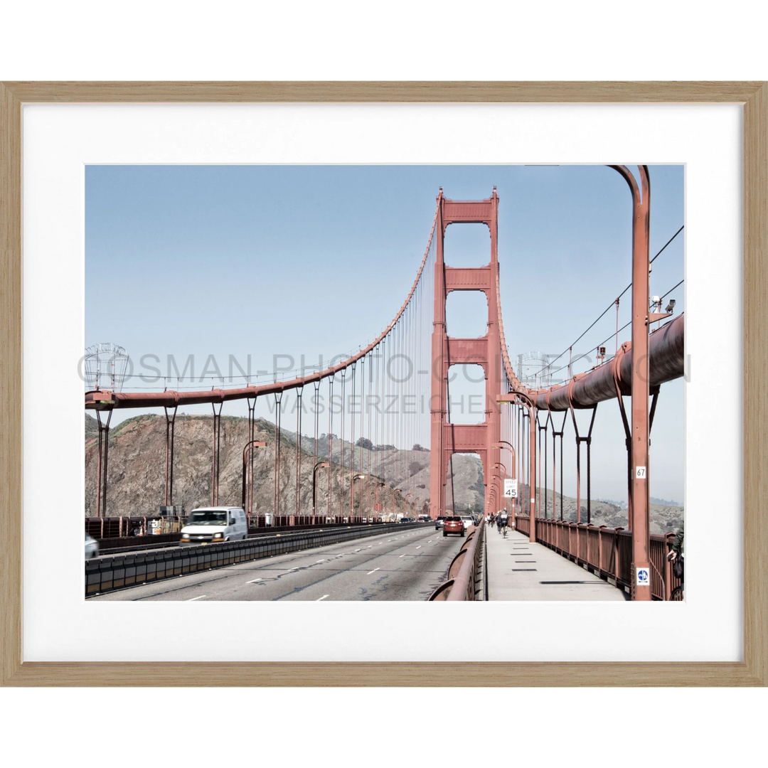 Poster San Francisco SF21 - Eiche Furnier 1.5cm / Motiv: