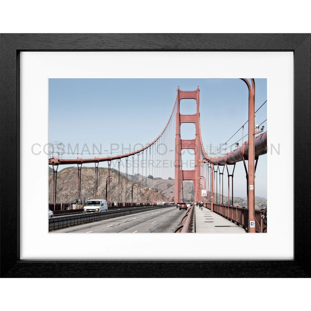 Poster San Francisco SF21 - Schwarz 3cm / Motiv: farbe / S