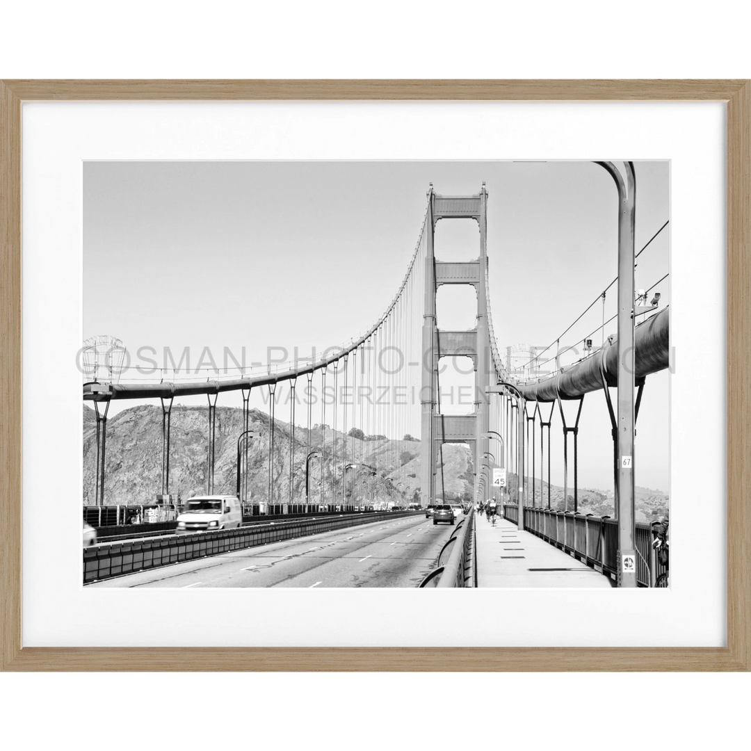 Poster San Francisco SF21 - Eiche Furnier 1.5cm / Motiv: