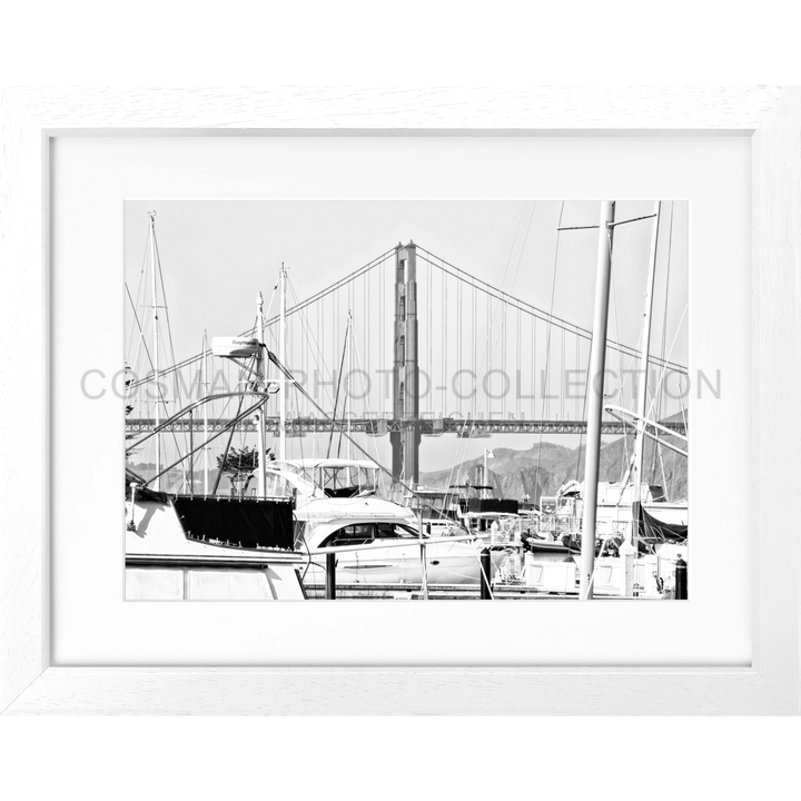 Poster San Francisco SF42 - Weiss 3cm / Motiv: