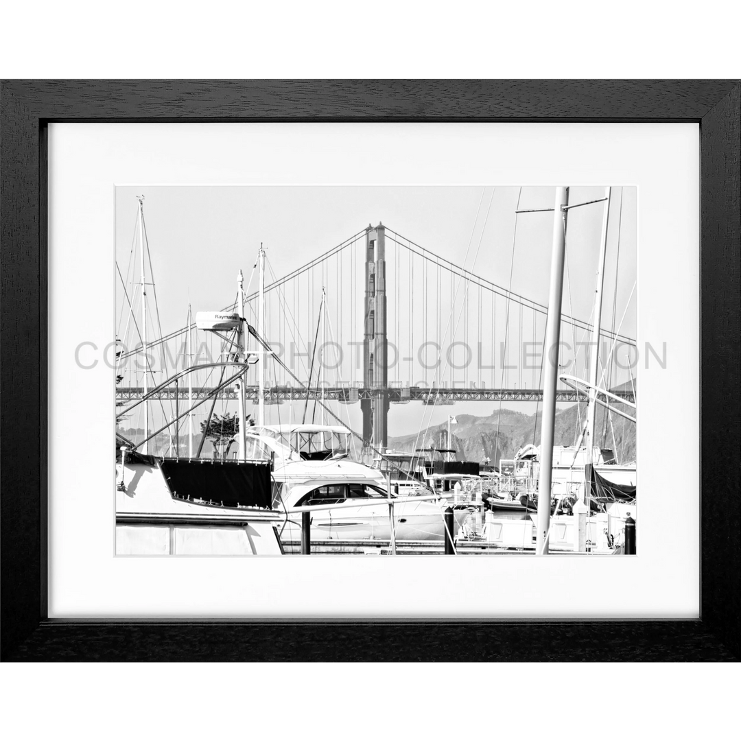 Poster San Francisco SF42 - Schwarz 3cm / Motiv: