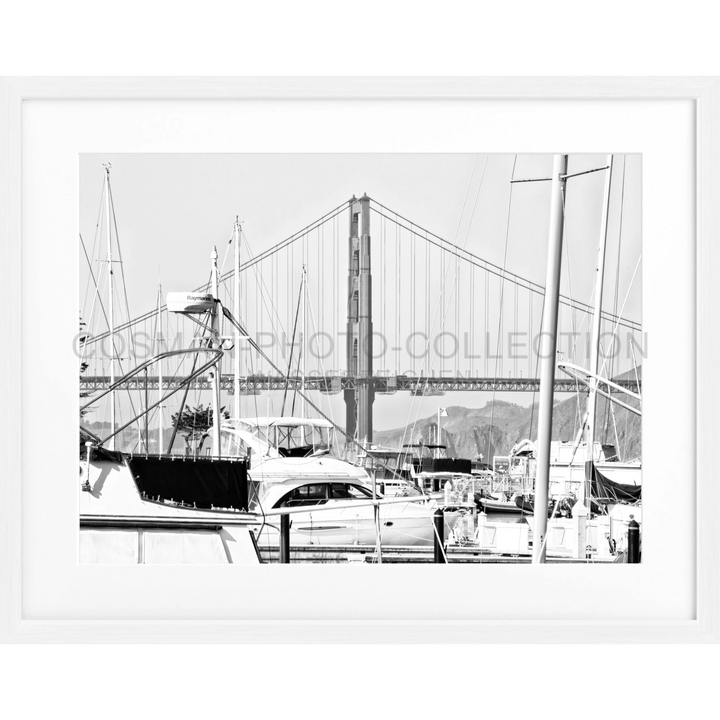 Poster San Francisco SF42 - Weiss 1.5cm / Motiv: