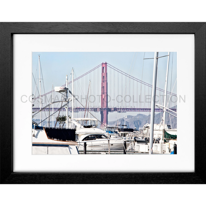 Poster San Francisco SF42 - Schwarz 3cm / Motiv: farbe / S