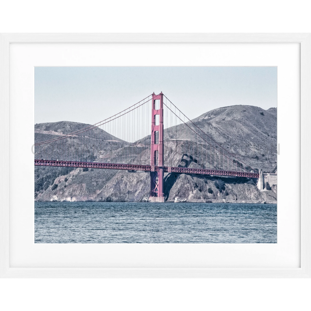 Poster San Francisco SF43 - Weiss 1.5cm / Motiv: farbe / S