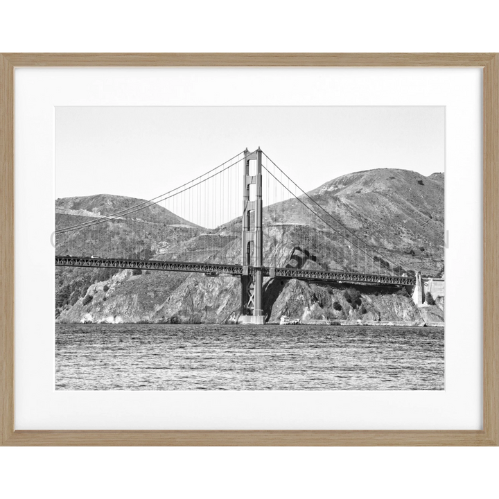 Poster San Francisco SF43 - Eiche Furnier 1.5cm / Motiv: