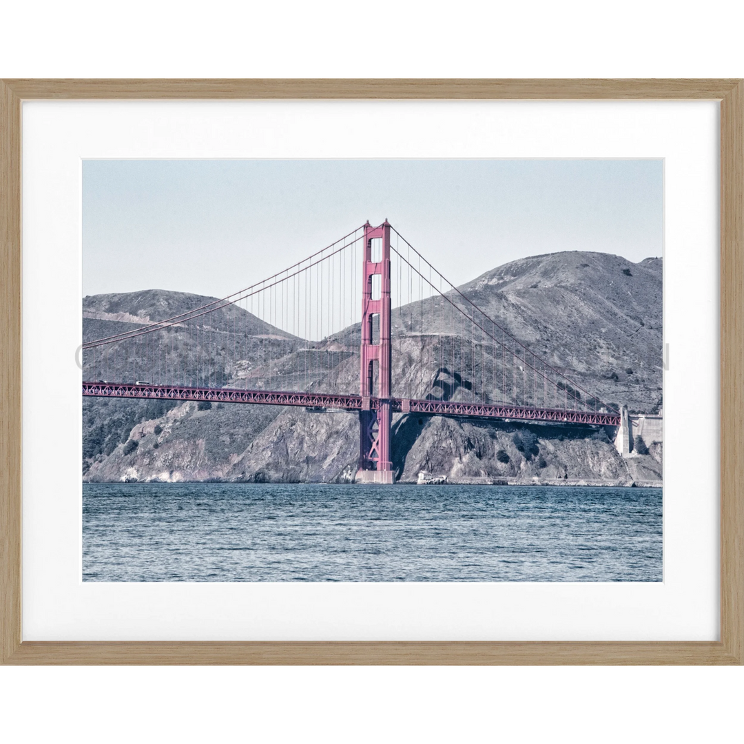 Poster San Francisco SF43 - Eiche Furnier 1.5cm / Motiv: