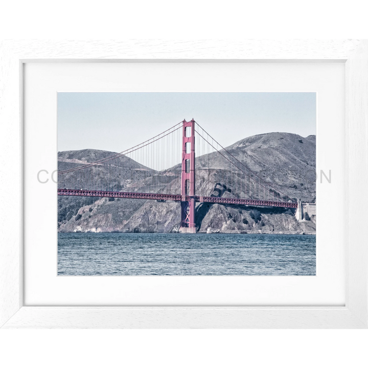 Poster San Francisco SF43 - Weiss 3cm / Motiv: farbe / S