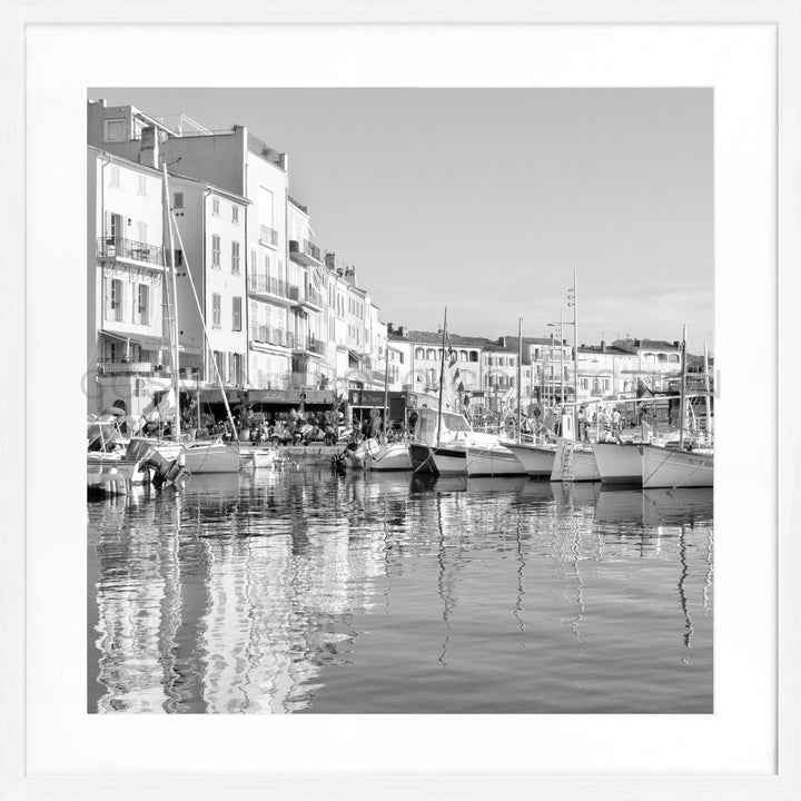 Poster ’Hafen’ Saint Tropez ST05Q - Weiss 1.5cm