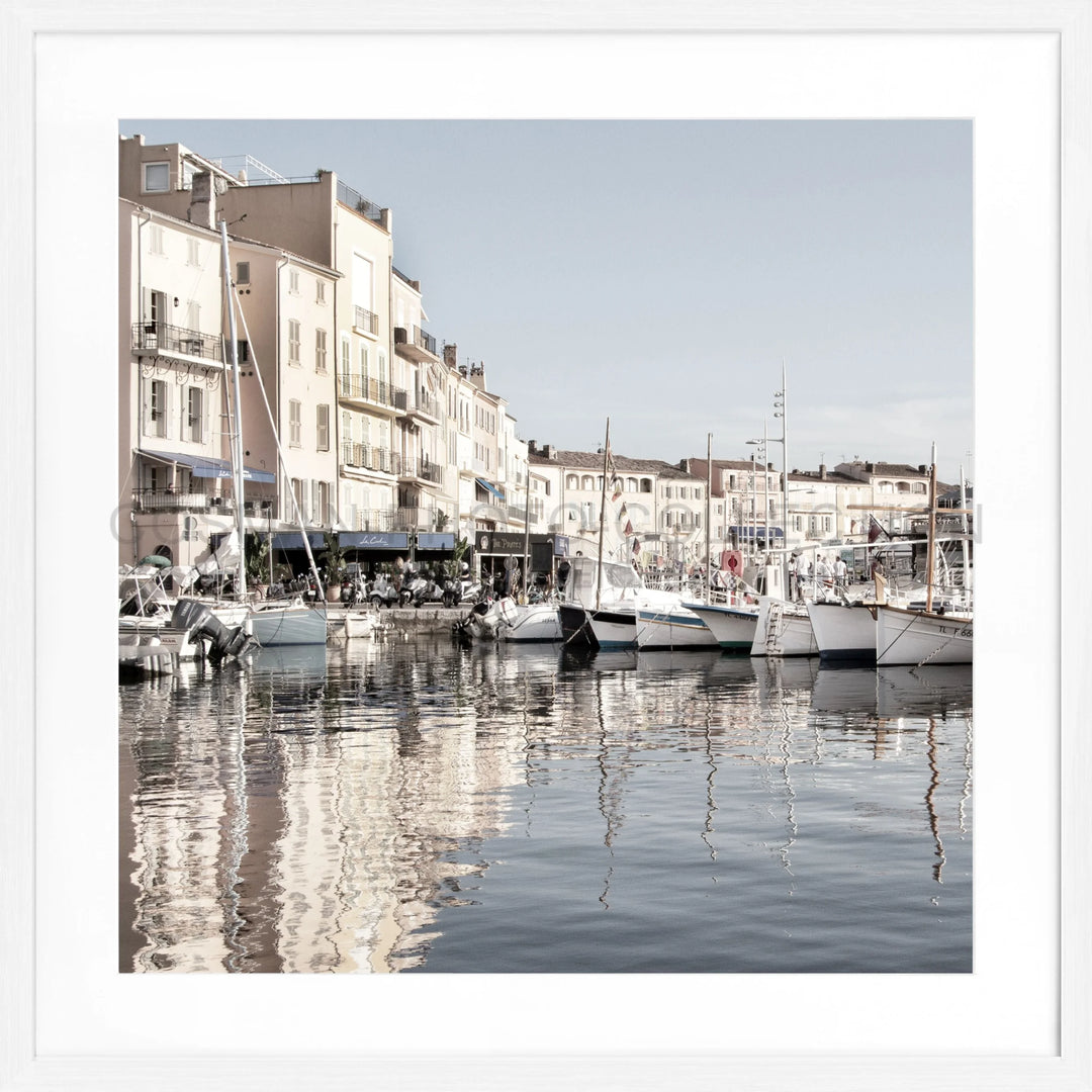 Poster ’Hafen’ Saint Tropez ST05Q - Weiss 1.5cm