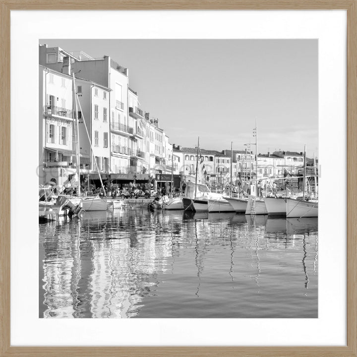 Poster ’Hafen’ Saint Tropez ST05Q - Eiche Furnier 1.5cm