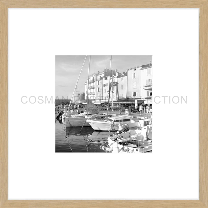 Poster ’Hafen’ Saint Tropez ST15OB - 43x43cm