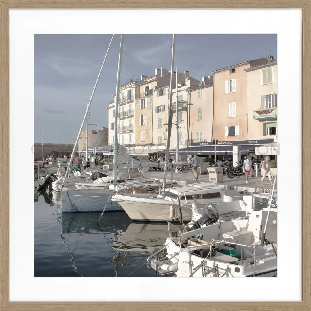 Poster ’Hafen’ Saint Tropez ST15Q - Eiche Furnier 1.5cm