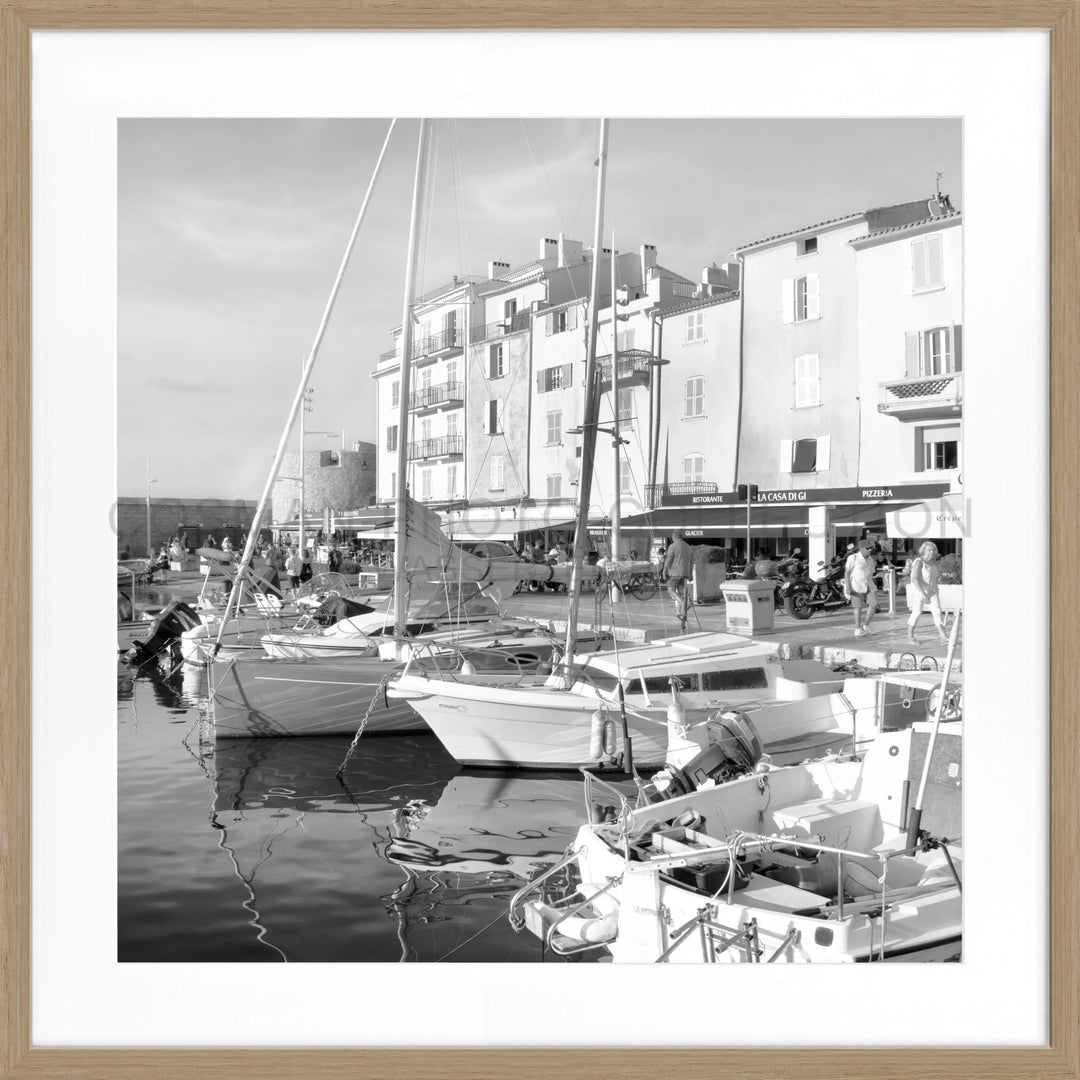 Poster ’Hafen’ Saint Tropez ST15Q - Eiche Furnier 1.5cm