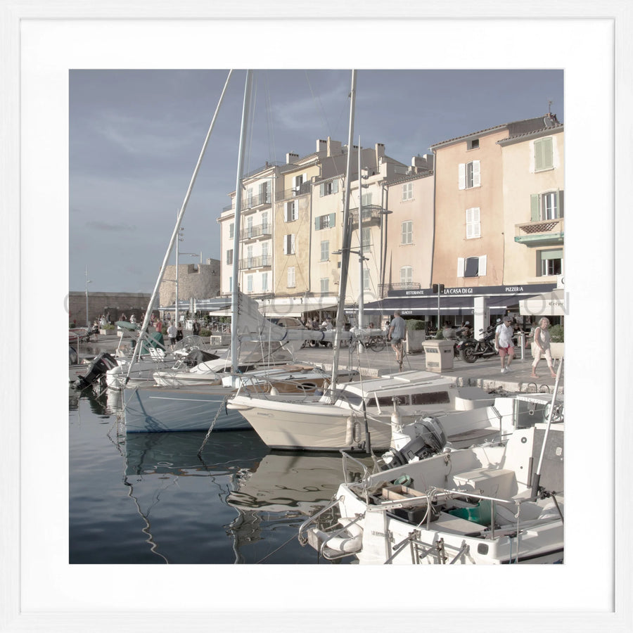 Poster ’Hafen’ Saint Tropez ST15Q - Weiss 1.5cm