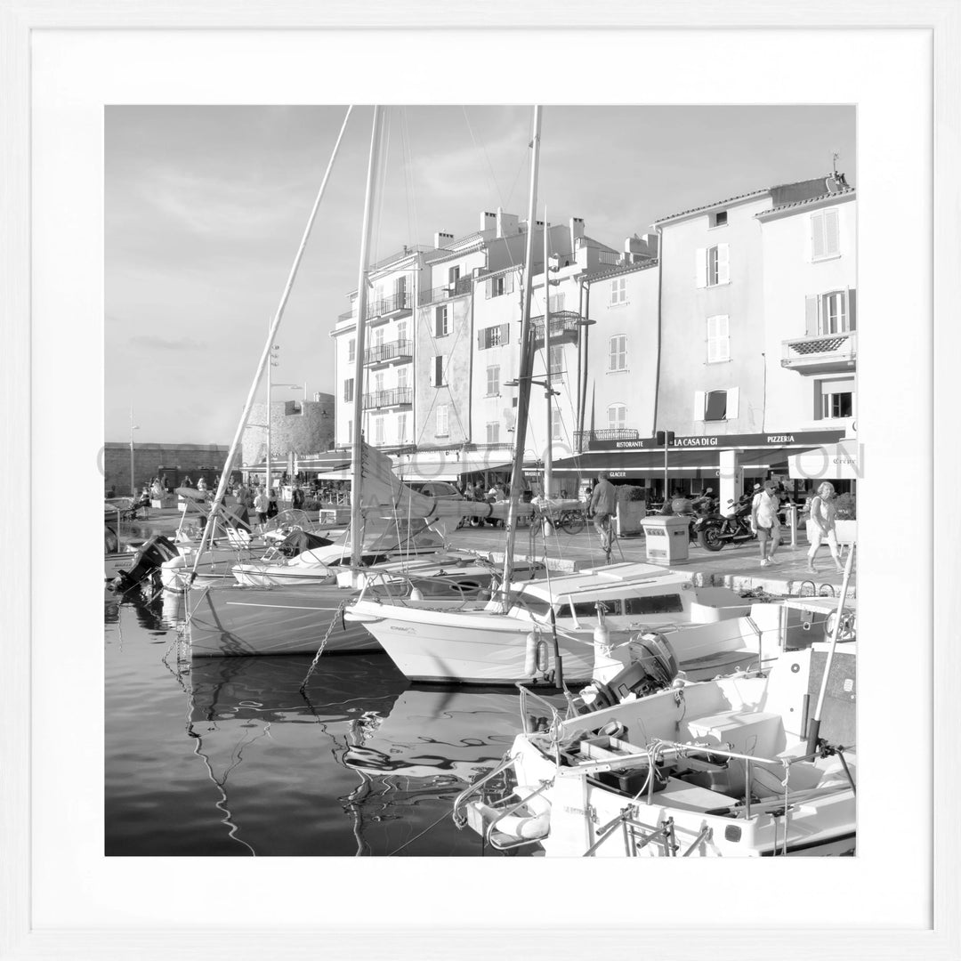 Poster ’Hafen’ Saint Tropez ST15Q - Weiss 1.5cm