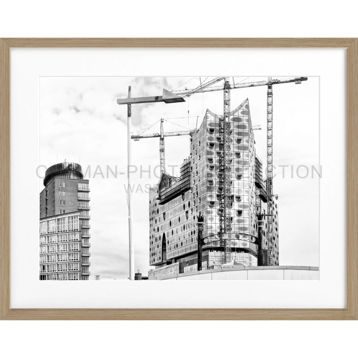 Poster Hamburg ’Elphi’ HH23 - Eiche Furnier 1.5cm / S