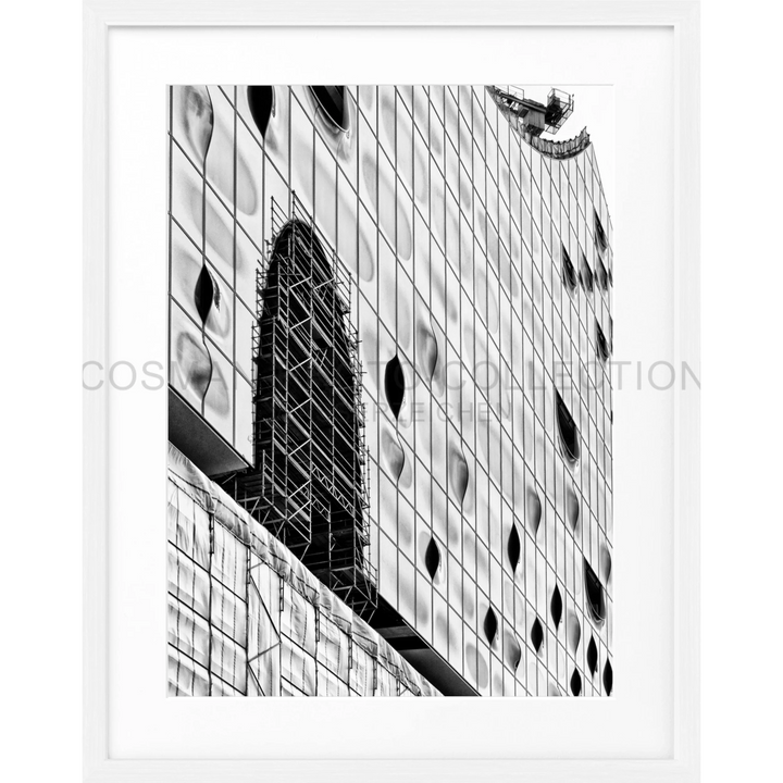 Poster Hamburg ’Elphi’ HH46A - Weiss 1.5cm / S (25cm x