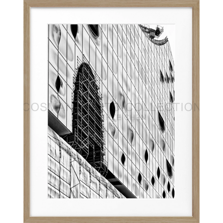 Poster Hamburg ’Elphi’ HH46A - Eiche Furnier 1.5cm / S