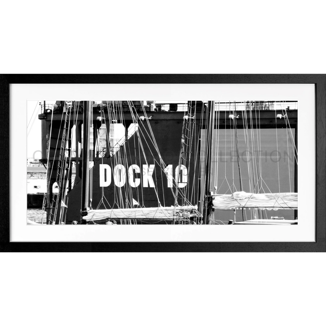 Poster Hamburg Hafen ’Dock 10’ HH41