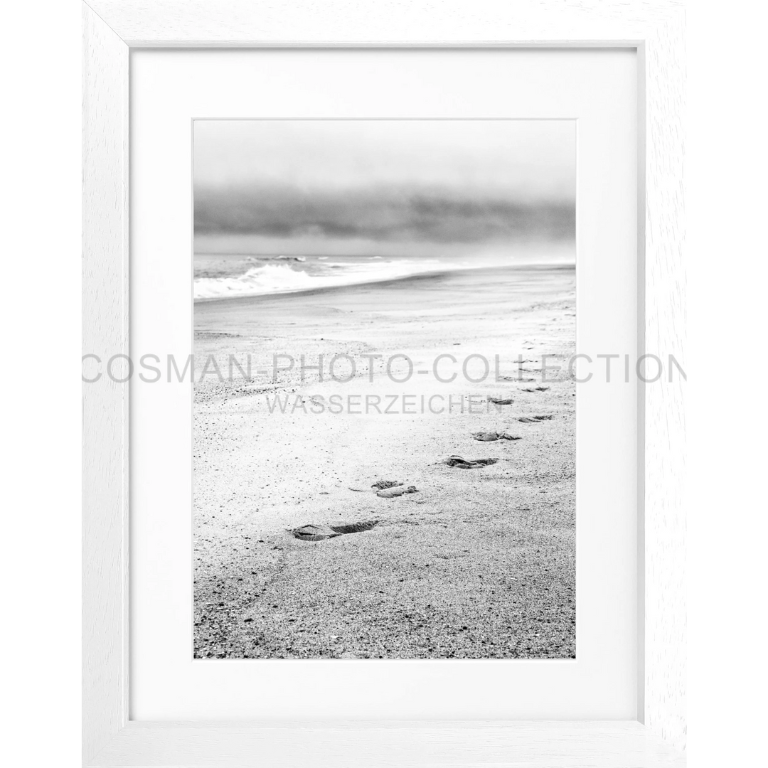 Poster Hamptons Long Island ’Beach’ HM16 - Weiss 3cm