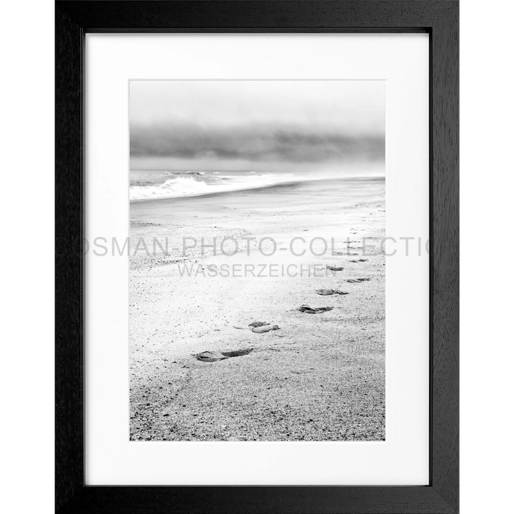 Poster Hamptons Long Island ’Beach’ HM16 - Schwarz 3cm