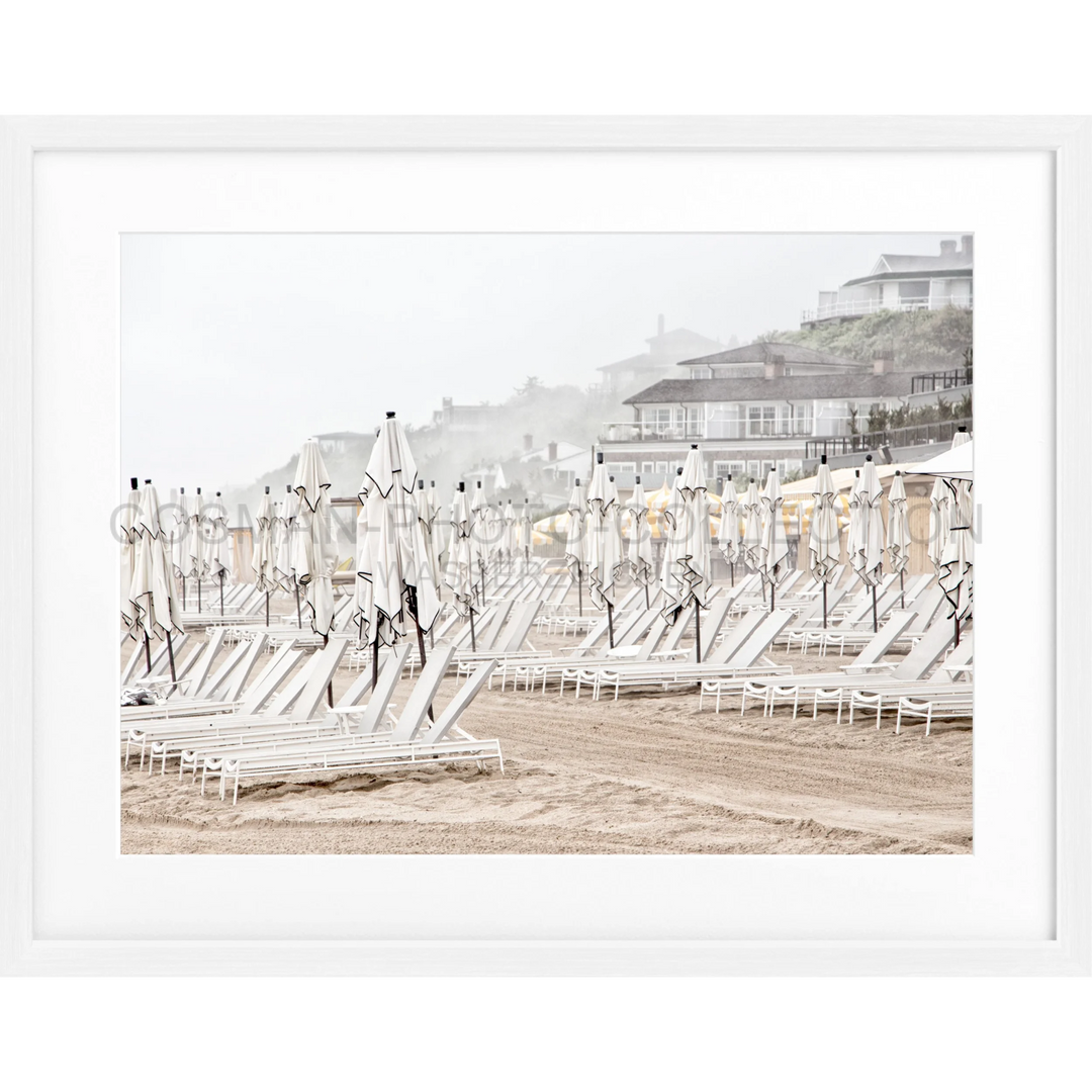 Poster Hamptons Long Island ’Beach’ HM20 - Weiss 1.5cm