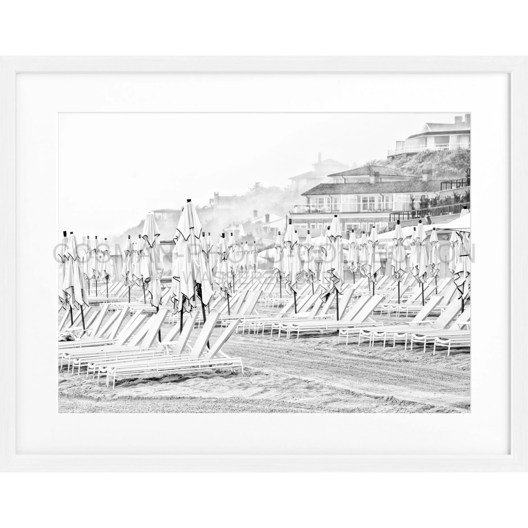 Poster Hamptons Long Island ’Beach’ HM20 - Weiss 1.5cm