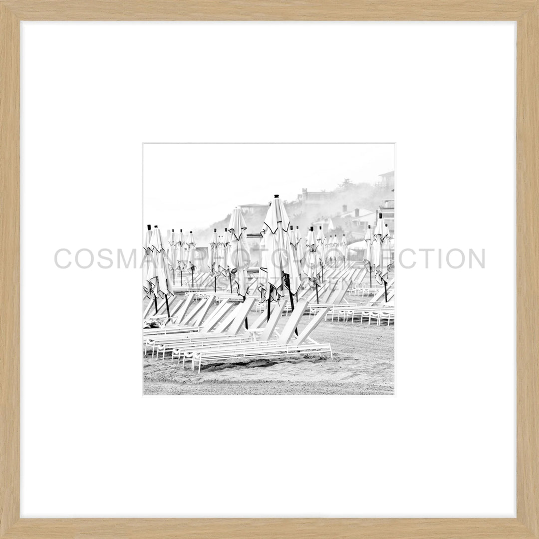 Poster Hamptons Long Island ’Beach’ HM20O - 43x43cm