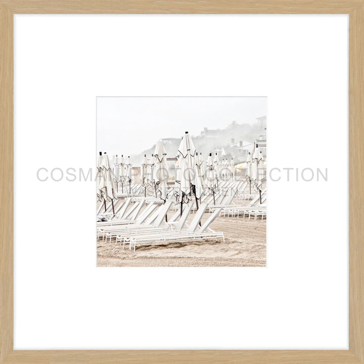 Poster Hamptons Long Island ’Beach’ HM20O - 43x43cm