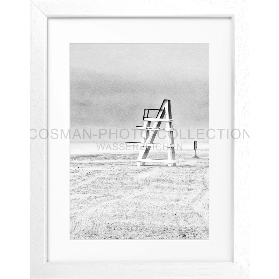 Poster Hamptons Long Island ’Beach’ HM27 - Weiss 3cm