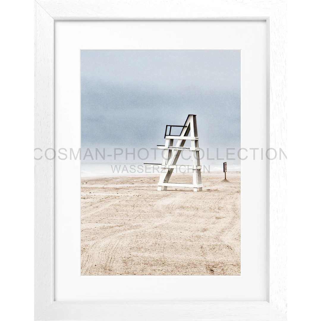 Poster Hamptons Long Island ’Beach’ HM27 - Weiss 3cm