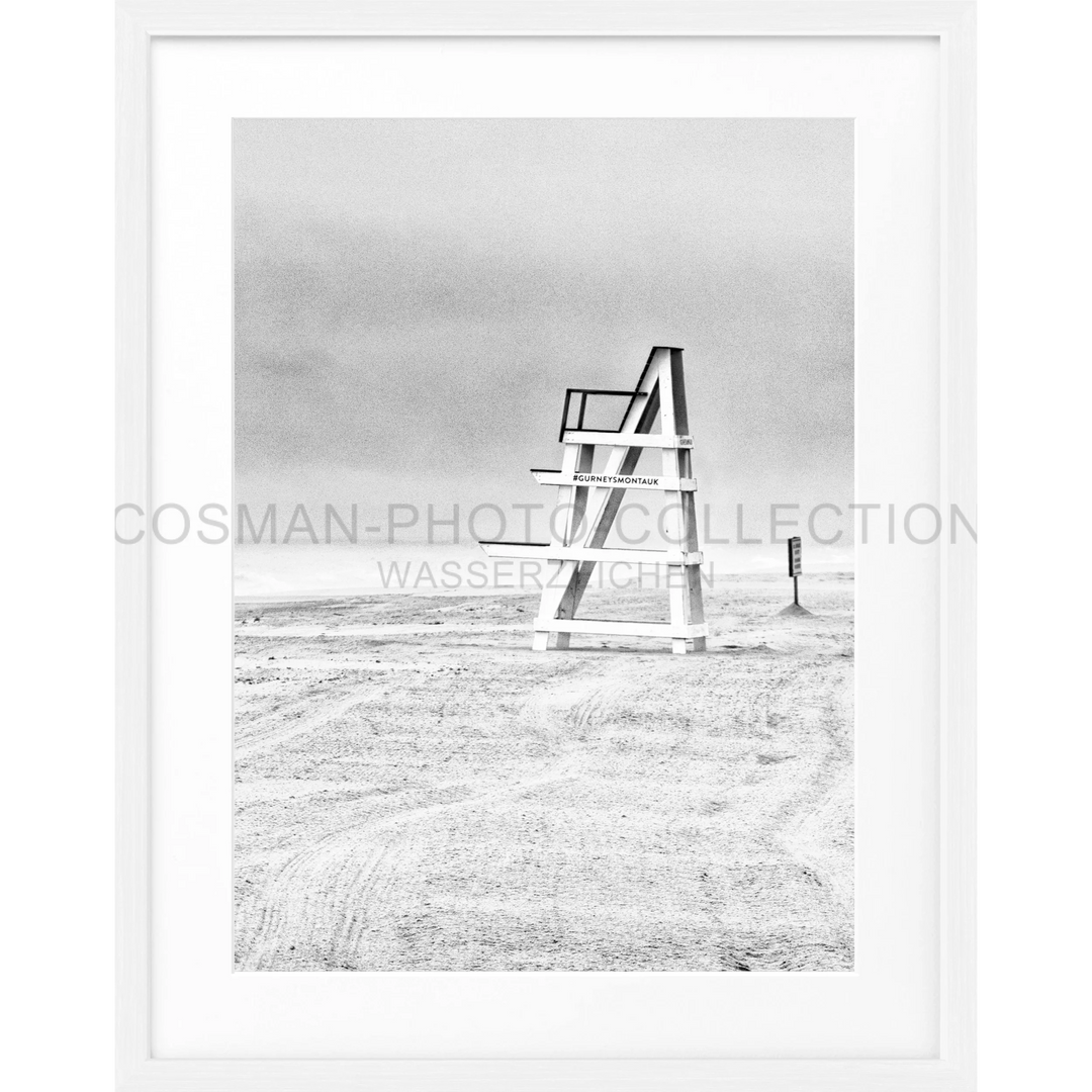 Poster Hamptons Long Island ’Beach’ HM27 - Weiss 1.5cm