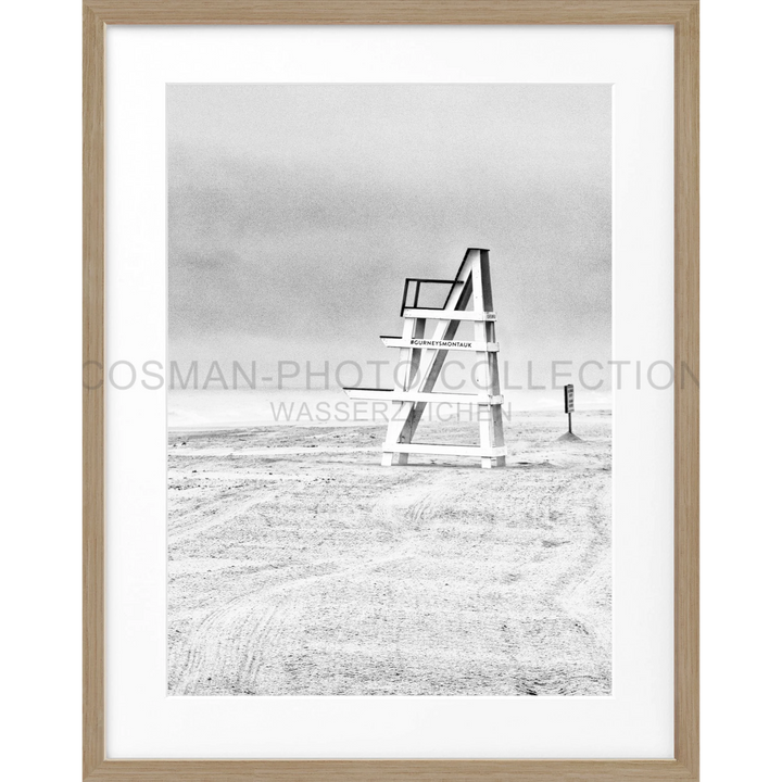 Poster Hamptons Long Island ’Beach’ HM27 - Eiche