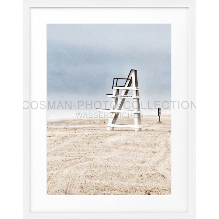 Poster Hamptons Long Island ’Beach’ HM27 - Weiss 1.5cm