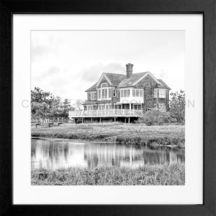 Poster Hamptons Long Island ’Beach House’ HM19Q