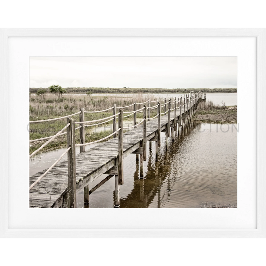 Poster Hamptons Long Island HM19A - Weiss 1.5cm / S (31cm x