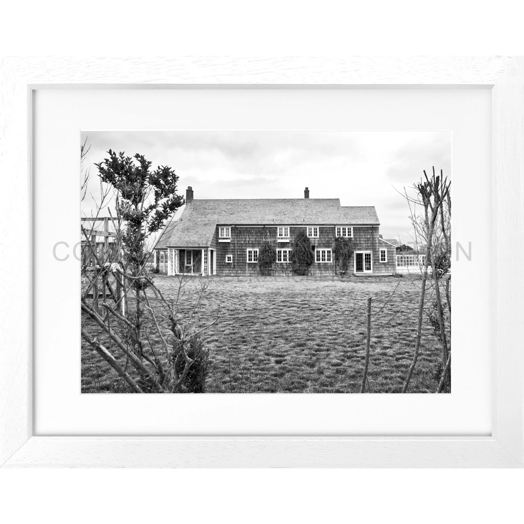 Poster Hamptons Long Island ’House’ HM25B - Weiss 3cm