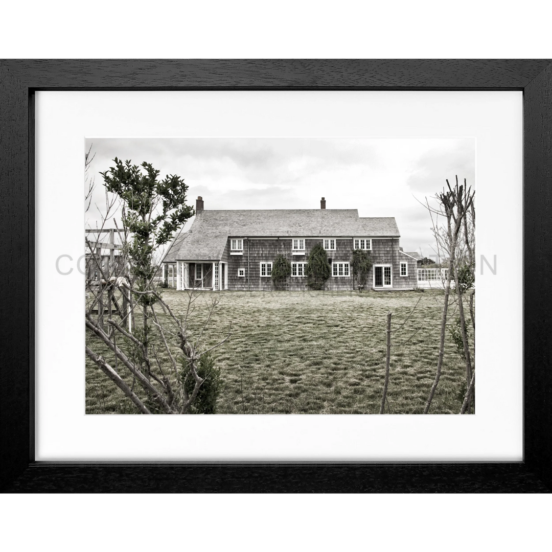 Poster Hamptons Long Island ’House’ HM25B - Schwarz 3cm