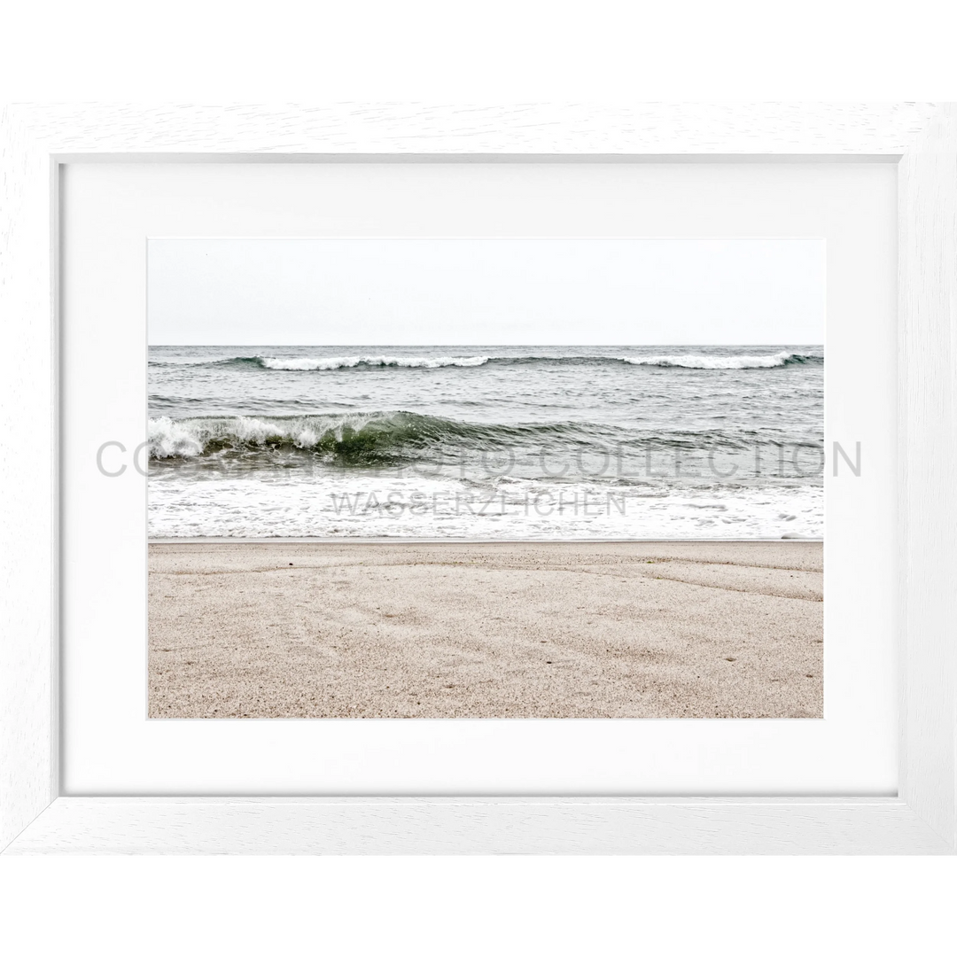 Poster Hamptons Long Island ’Ocean’ HM21 - Weiss 3cm