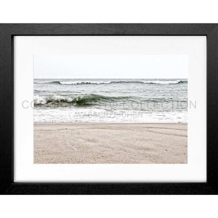 Poster Hamptons Long Island ’Ocean’ HM21 - Schwarz 3cm