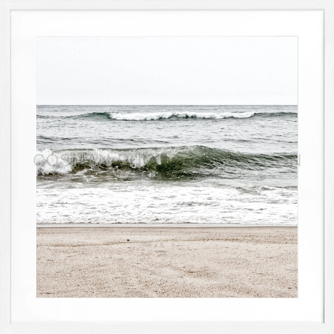 Poster Hamptons Long Island ’Ocean’ HM21Q - Weiss 1.5cm