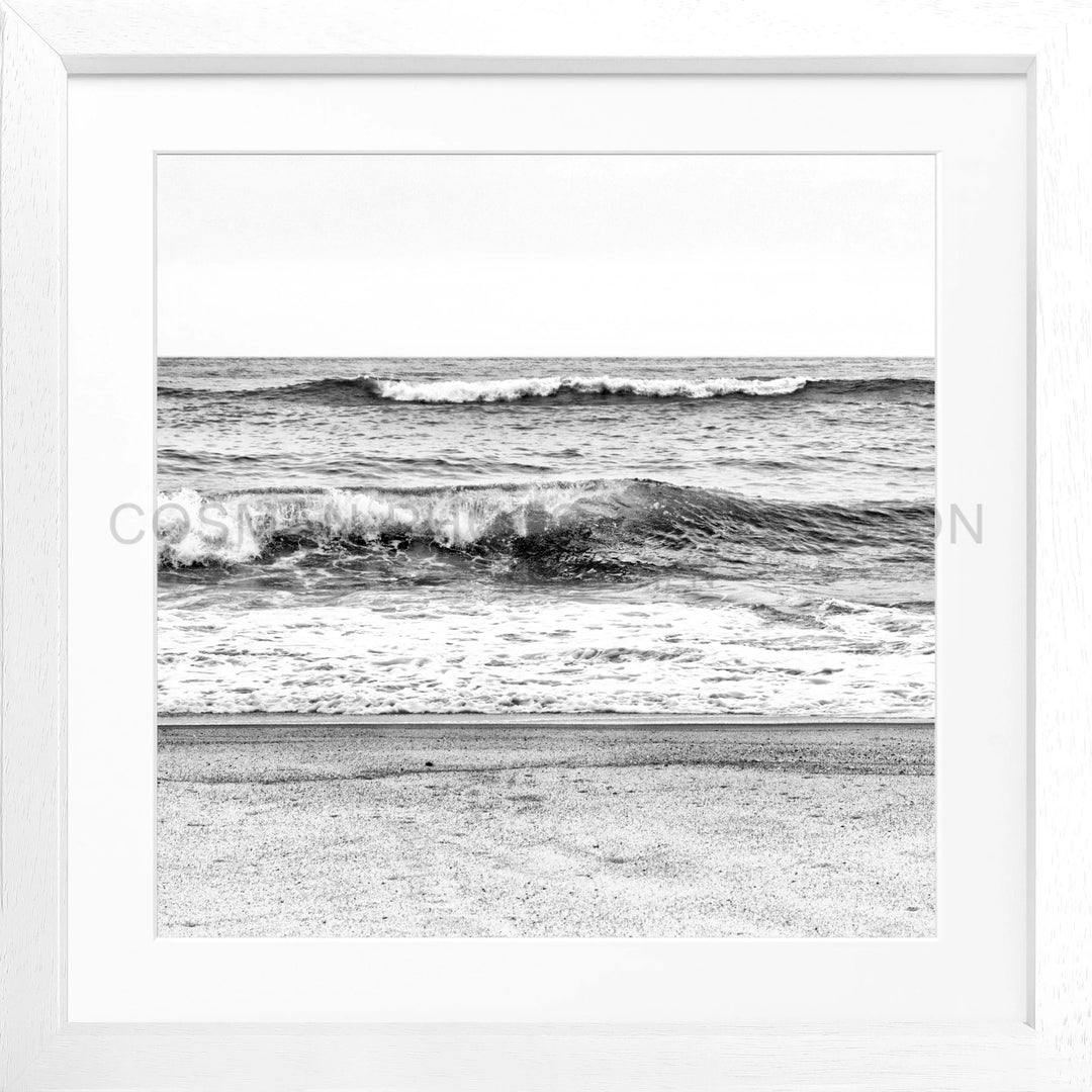 Poster Hamptons Long Island ’Ocean’ HM21Q - Weiss 3cm