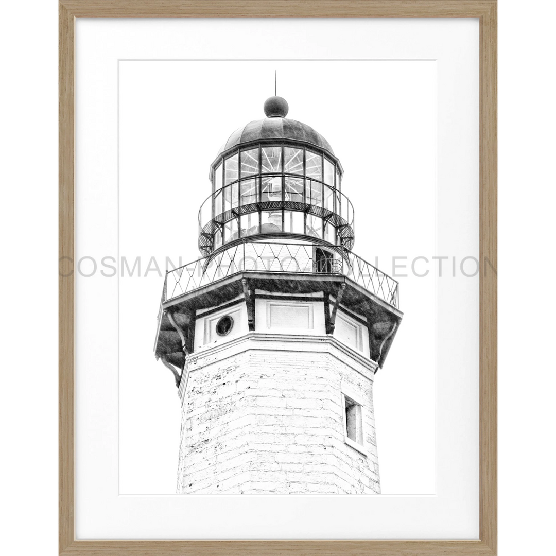 Poster Hamptons Montauk ’Lighthouse’ HM13 - Eiche