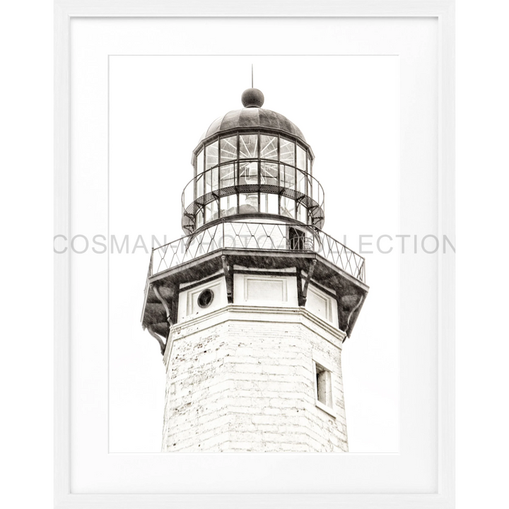 Poster Hamptons Montauk ’Lighthouse’ HM13 - Weiss 1.5cm