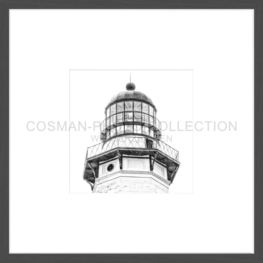 Poster Hamptons Montauk ’Lighthouse’ HM13O - 43x43cm