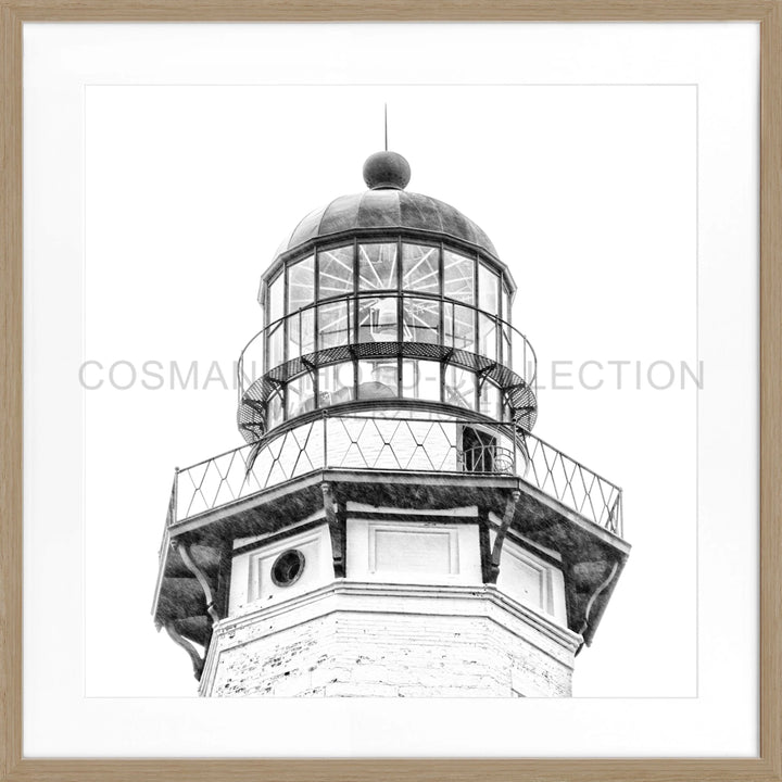 Poster Hamptons Montauk ’Lighthouse’ HM13Q - Eiche