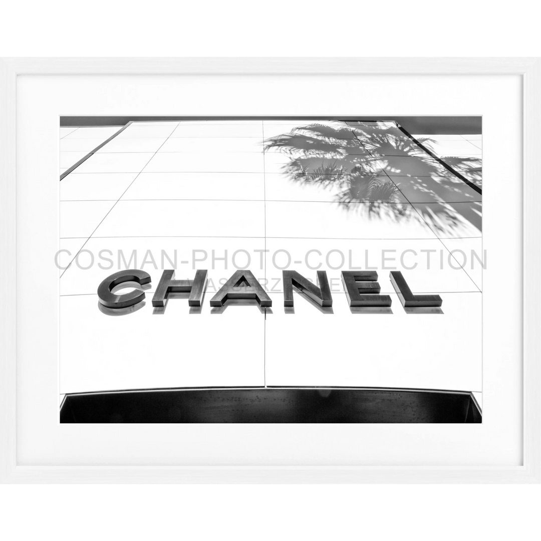 Poster Kalifornien Beverly Hills ’CHANEL’ HW06 - Weiss